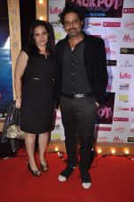 at Jackpot premiere in PVR, Mumbai on 12th Dec 2013